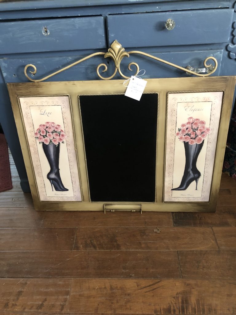 Boot Chalkboard , $14